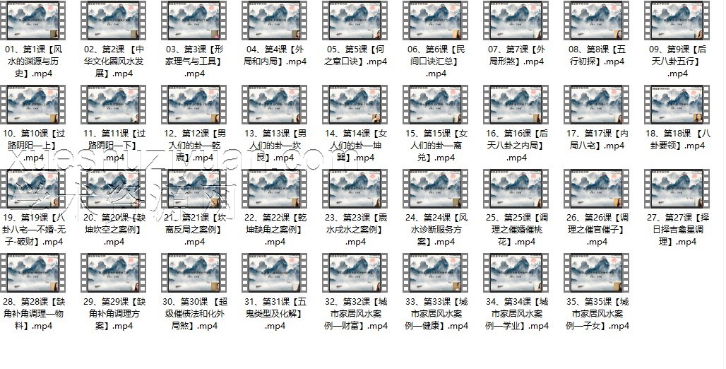 王木槿《阳宅风水布局课程》35集插图